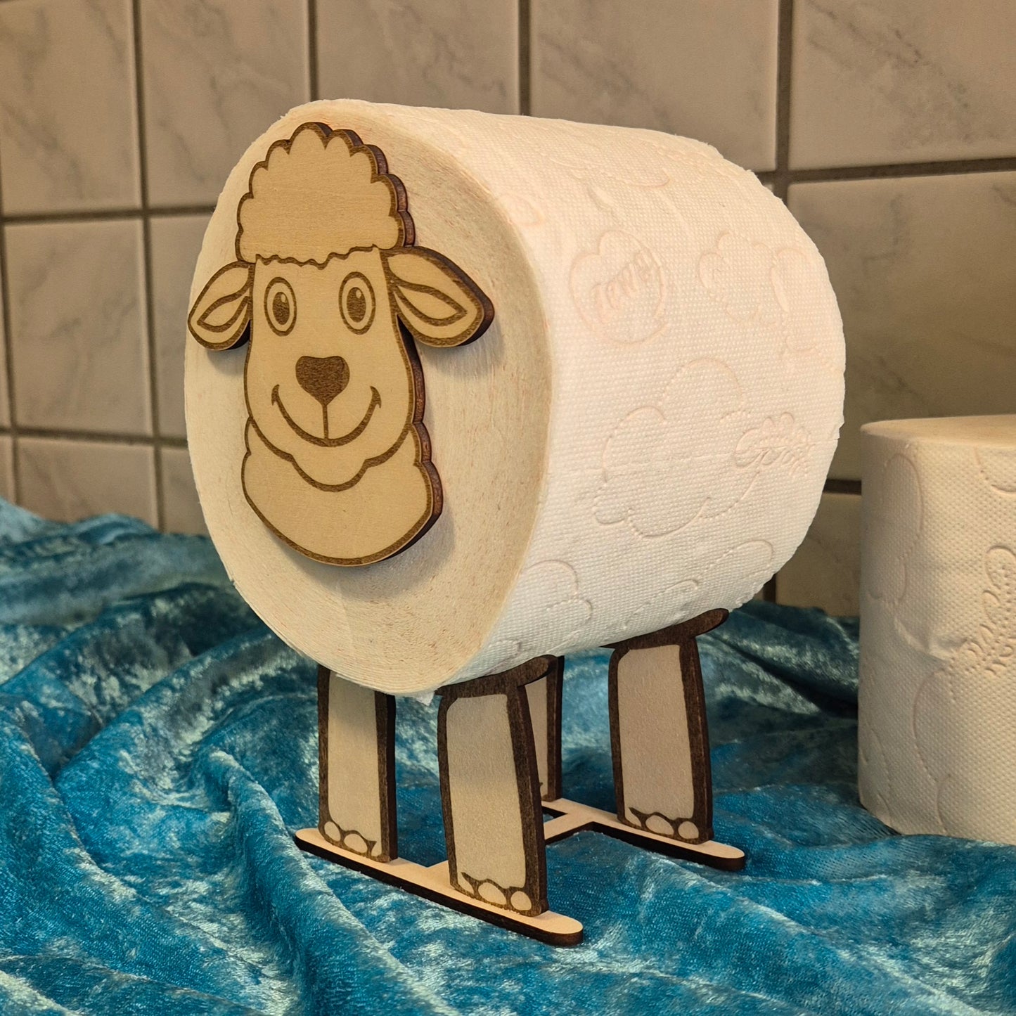 Titus das Toilettenpapier-Schaf Laserdatei