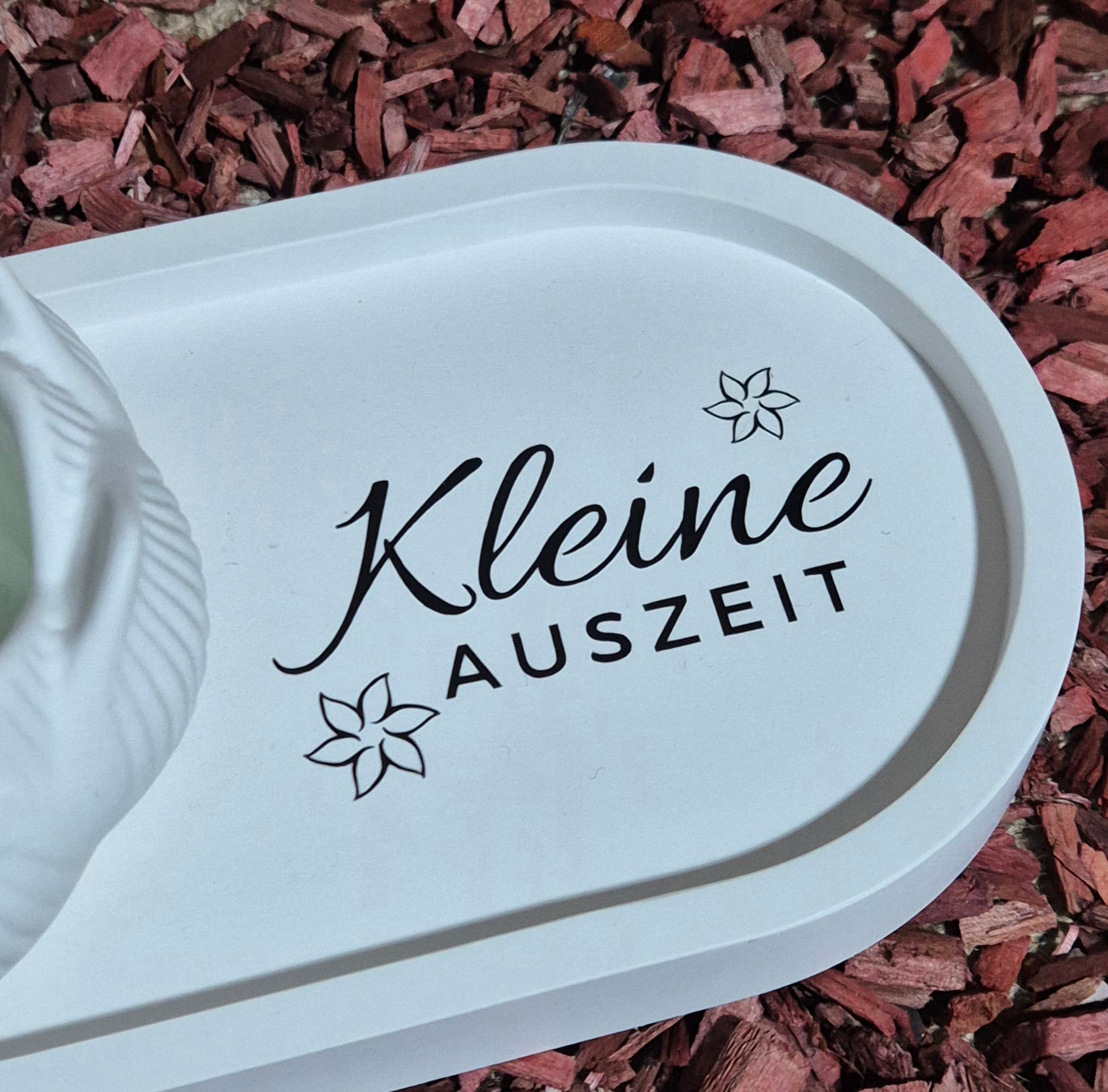 Kleine Auszeit Set - Lotusblume auf Tablett - Entspannung