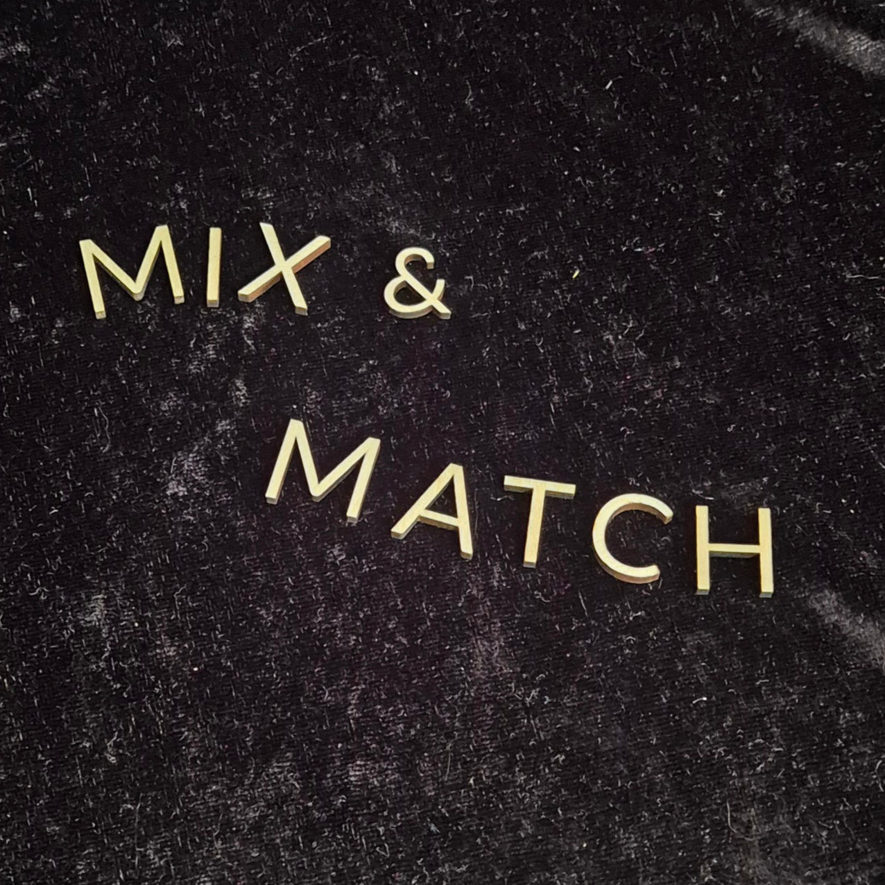 Mix & Match Holzbuchstaben 15mm