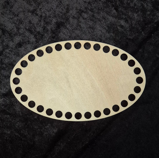 3mm Holzboden 14,8 cm rund blanko